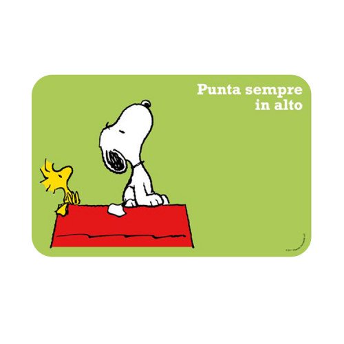 Подложка за хранене EXCELSA PEANUTS, зелен