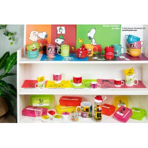 Подложка за хранене EXCELSA PEANUTS, син