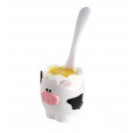 Чаша с лъжица за яйце EXCELSA JOIE - MSC, крава