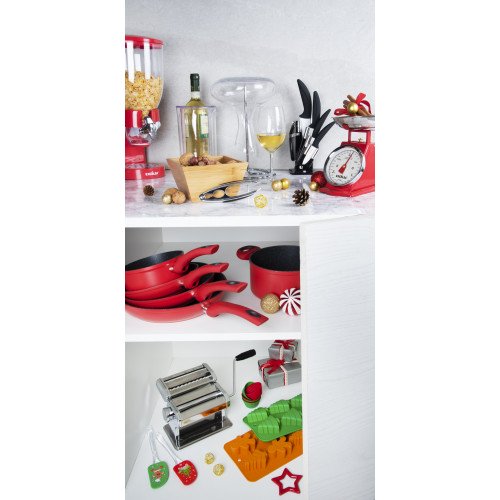 Форма за кексчета ЕXCELSA SANTA CLAUS, оранжев