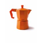 Кафеварка за 3 чаши кафе EXCELSA CHICCO COLOR, оранжев