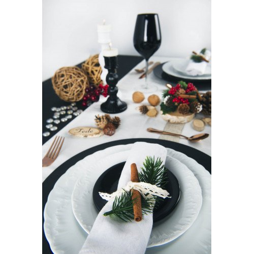 Свещник EXCELSA LIGHT 15 см., черен