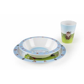 Детски сет за хранене 3 части EXCELSA LE FIABE, червената шапчица