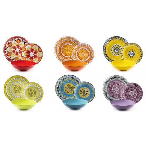 Сет чинии за хранене 18 части EXCELSA ETNO CHIC