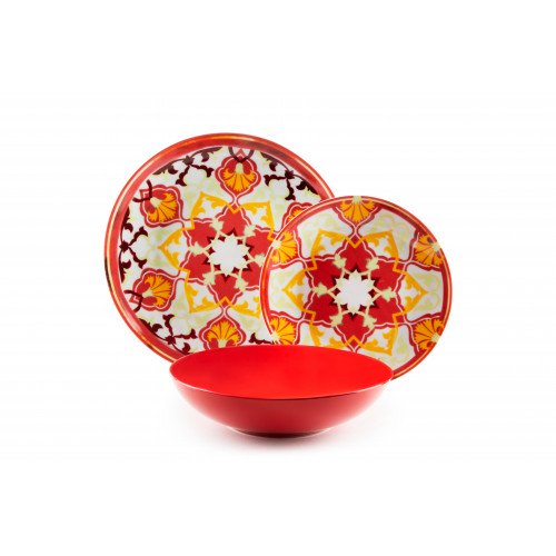 Сет чинии за хранене 18 части EXCELSA ETNO CHIC