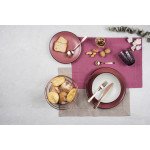 Прибори за хранене 16 части EXCELSA SHADOW, розов