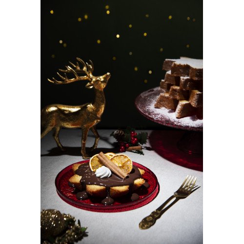 Поставка за сладкиши EXCELSA ARABESQUE RED