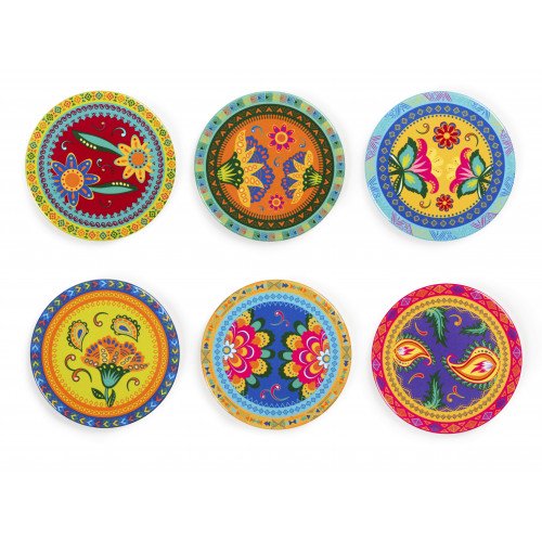 Сет подложки за чаши EXCELSA GIPSY SOUL 10,5 см.