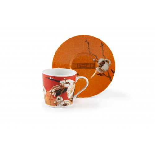 Сет чаши с чинии за еспресо 6 бр. EXCELSA FUJI 100 мл.