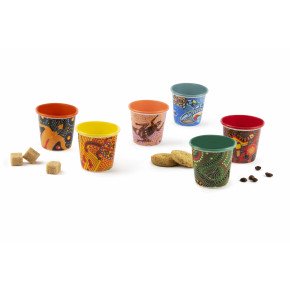 Сет чаши за кафе 6 бр. EXCELSA ABORIGINAL