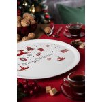 Покривка EXCELSA PANAMA COLOR 180x140 см., червен