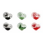 Сет чинии за хранене 18 части EXCELSA CHRISTMAS STAMP