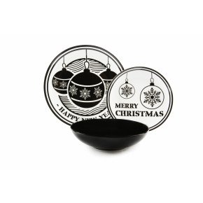 Сет чинии за хранене 18 части EXCELSA CHRISTMAS STAMP