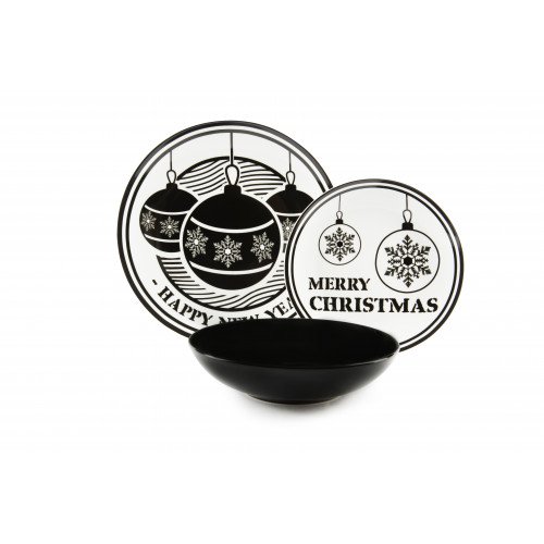 Сет чинии за хранене 18 части EXCELSA CHRISTMAS STAMP