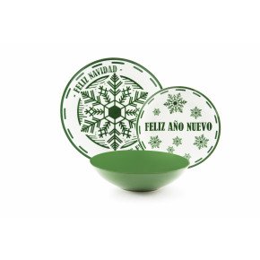 Сет чинии за хранене 18 части EXCELSA CHRISTMAS STAMP