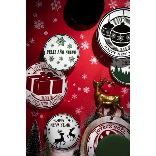 Сет чинии за хранене 18 части EXCELSA CHRISTMAS STAMP