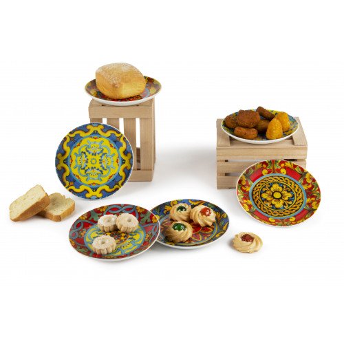 Сет десертни чинии EXCELSA TRINACRIA 15 см.