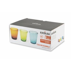 Сет чаши 6 бр. EXCELSA CC LOR BUBBLE  300 мл