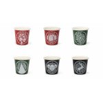 Сет чаши за кафе 6 бр. EXCELSA CHRISTMAS STAMP