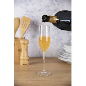 Охладител за бутилки EXCELSA ENOTEQUE, черен