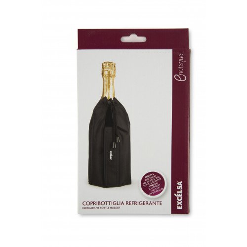 Охладител за бутилки EXCELSA ENOTEQUE, черен