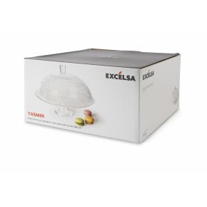 Поставка за сладкиши с капак EXCELSA YASMIN