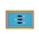 Подложка за хранене EXCELSA CORFU 43,5x29 см., риби