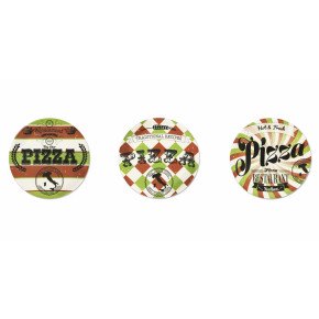Чиния за пица EXCELSA LITTLE ITALY 31 см., кафяв