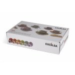 Сет чаши с чинии за еспресо 6 бр. EXCELSA FUJI 100 мл.