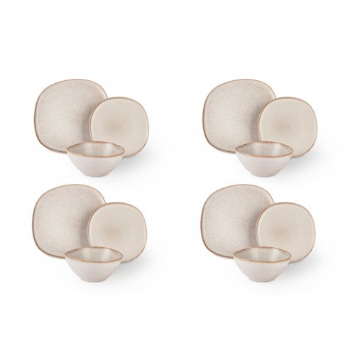 Сет чинии за хранене 12 части EXCELSA STONE Сет чинии за хранене 12 части EXCELSA STONE