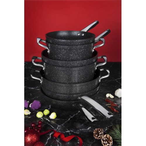 Съд за готвене с капак EXCELSA FIVE STARS 4800 мл.