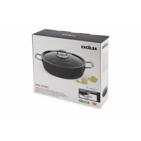 Съд за готвене с капак EXCELSA FIVE STARS 4800 мл.