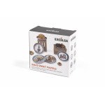 Сет десертни чинии EXCELSA XMAS SWEET PASTELS 15 см.