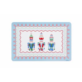 Подложка за хранене EXCELSA XMAS SWEET PASTELS, син