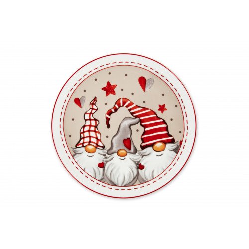 Чиния за пица/панетоне EXCELSA GNOMO 30,5 см.