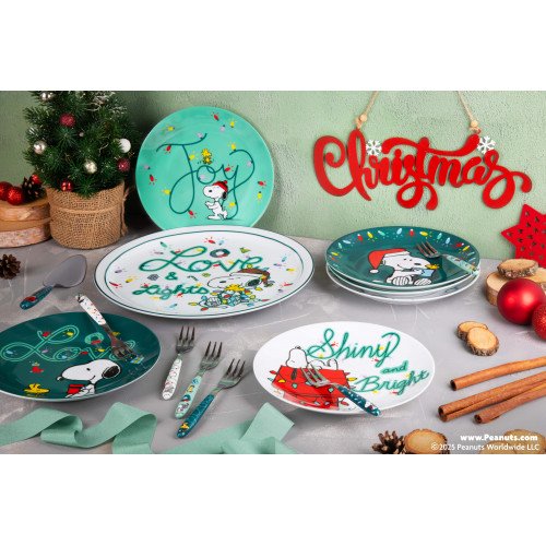 Сет десертни вилици 6 бр. EXCELSA PEANUTS SHINY AND BRIGHT