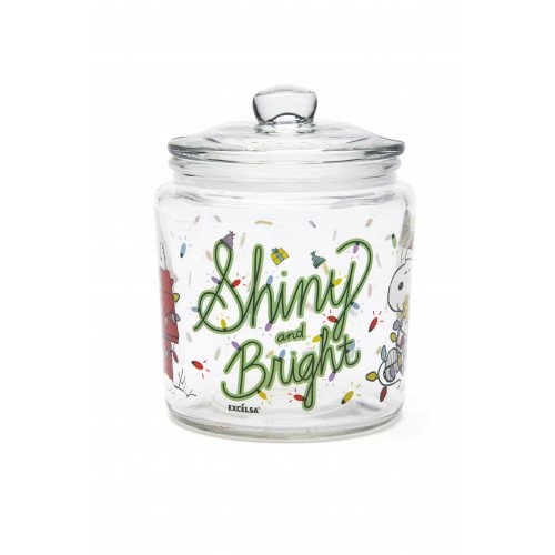 Буркан за сладки EXCELSA PEANUTS SHINY AND BRIGHT 1000 мл.