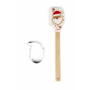 Сет за коледни сладки 2 бр. EXCELSA WONDERFUL GINGER, дядо коледа