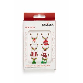 Сет маркери за чаши 6 бр. EXCELSA FOR YOU
