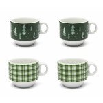 Сет чаши за кафе 5 части EXCELSA GREEN WINTER Сет чаши за кафе 5 части EXCELSA GREEN WINTER