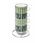 Сет чаши за кафе 5 части EXCELSA GREEN WINTER Сет чаши за кафе 5 части EXCELSA GREEN WINTER