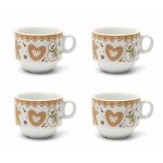 Сет чаши за кафе 5 части EXCELSA WONDERFUL GINGER Сет чаши за кафе 5 части EXCELSA WONDERFUL GINGER