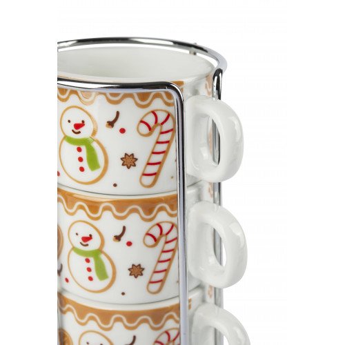 Сет чаши за кафе 5 части EXCELSA WONDERFUL GINGER