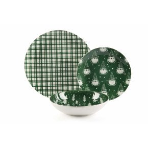 Сет чинии за хранене 18 части EXCELSA GREEN WINTER