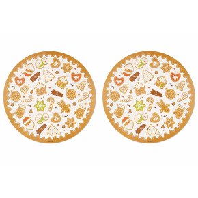 Сет подложки за хранене 2 бр. EXCELSA WONDERFUL GINGER 36 см.