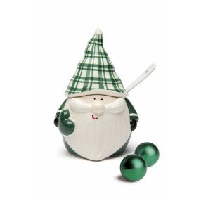 Захарница с лъжица EXCELSA GREEN WINTER