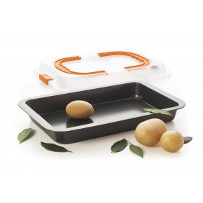 Тава с капак EXCELSA BAKE TO GO