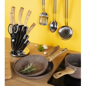 Тиган ЕXCELSA WOOD & STONE 24 см.