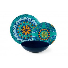 Сет чинии за хранене 18 части EXCELSA MANDALA MEDITERRANEO