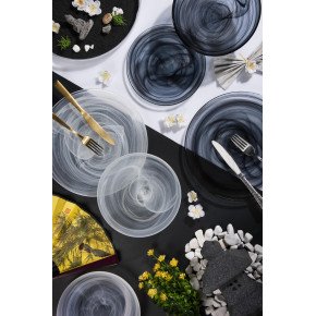 Прибори за хранене 16 части EXCELSA SHADOW, златист